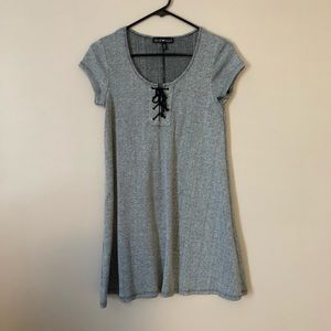 Derek Heart Heather gray swing dress
